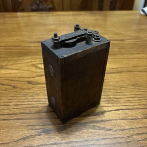1912-15 Ford Model T Brass Top K - W Coil Coil Box - 5" x 3.25", Script Ford - Picture 1 of 3