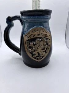 2004 Minnesota Renaissance Festival Mug Cup Blue Lion Beer Stein - Picture 1 of 7