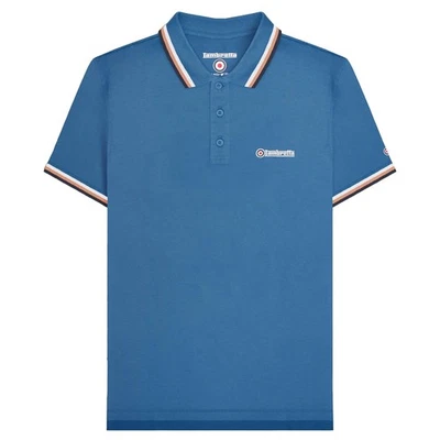 Lambretta  Polo SS25 Triple Punta para Hombre (LB261) UTLB261_24 - Imagen 1 de 3