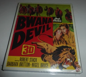 Bwana Devil (3D & 2D Blu-ray, 1952) Robert Stack, Region A Need Multizone Player - Picture 1 of 5