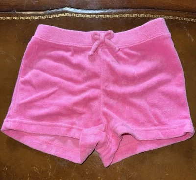 Pantalones Cortos De Colección Y2K NOS 2003 Gymboree Rosa Terry Tela 18-24 Meses  Foto 1 de 4