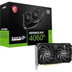 MSI Geforce RTX 4060 Ti Ventus 2X Black 8G Oc Gaming Graphics Card - 8Gb - Picture 1 of 1