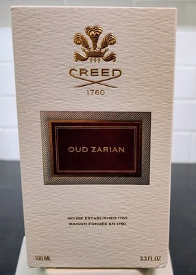 Creed Oud Zarian EDP 3,3 OZ, nuevo en caja, lote F003922 Foto 1 de 2