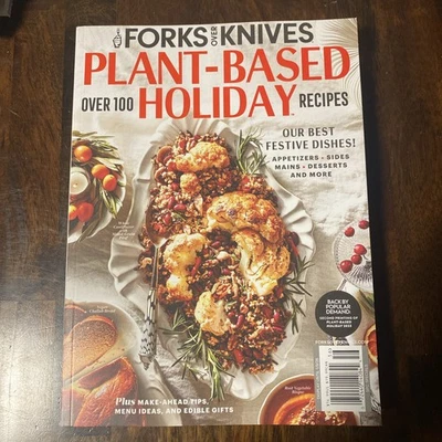 FORKS OVER KNIVES Holiday 2025 Magazine - Over 100 Recipes Best Festive Dishes  - Image 1 of 4