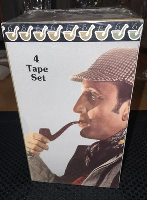 The Many Faces Of Sherlock Holmes VHS tape Christopher Lee  - Image 1 of 4