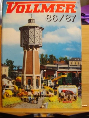 RARE MODEL RAILWAY MAG VOLMER 86 / 87 MODEL RAILROAD ACCESSORIES - Image 1 of 3
