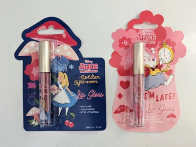  2 Brillos de labios Disney Alicia en el País de las Maravillas Disney  Foto 1 de 4