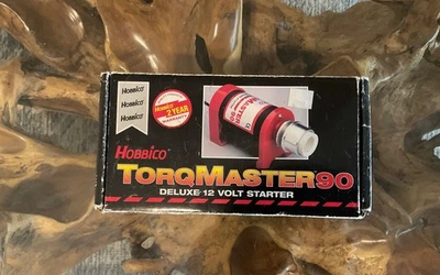 Hobbico TorqMaster 90 Deluxe Starter - Tested, NEW IN BOX, Excellent Condition - Image 1 of 2