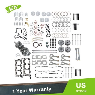 For 2011-2019 Kia Sedona Engine Rebuild Overhaul Kit - Crankshaft Rods Timing Foto 1 de 4