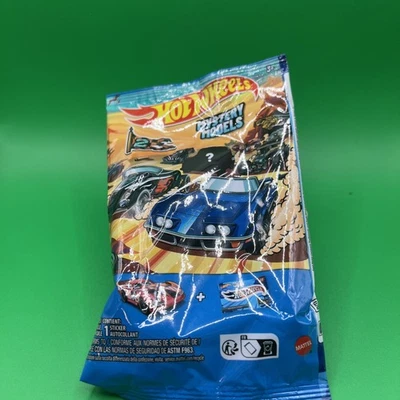 2025 HOT WHEELS MYSTERY MODELS SERIES 2 #2 72 CORVETTE STINGRAY Blue - Image 1 of 2