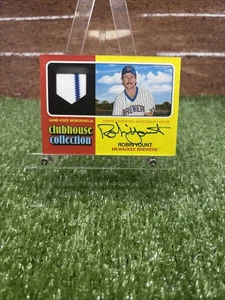 Reliquia automática Topps Heritage High Number Robin Yount #CCAR-RY 2024 Clubhouse 1/25 - Imagen 1 de 5