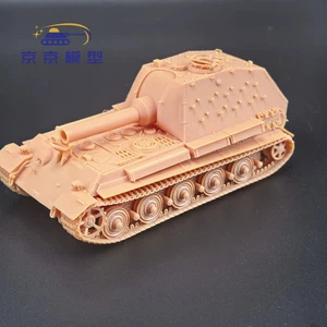 Kit modelo pistola autopropulsada tigre alemán de la Segunda Guerra Mundial impresa en 3D 1/72/87/144 sin pintar - Imagen 1 de 5