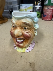 FUNNY FACE MUG KING MAC, L & SONS MADE IN HANLEY ENGLAND CHINAWARE MINT - Picture 1 of 5