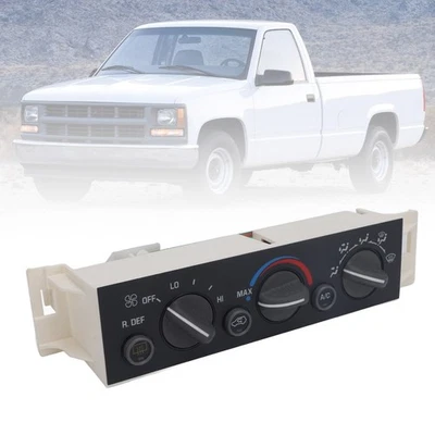 AC Climate Control Switch Module With Rear Window Defogger Switch 599‑006 For C☚ - Image 1 of 4