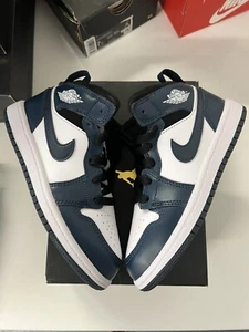 Jordan 1 Mid Armory Navy 2021 UK 11.5 PS - Picture 1 of 6