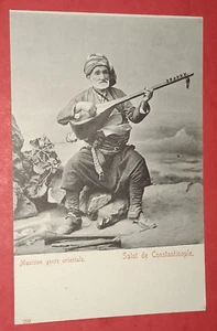 CPA TURQUIE - Musicien genre orientale - Salut de Constantinople - Bild 1 von 2