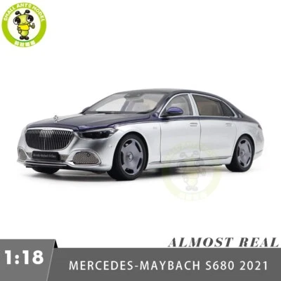 1/18 Benz Maybach S Class S680 2021 Almost Real 820125 Diecast Model Car Gifts - Image 1 of 4