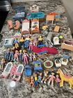 Fisher Price Loving Family Dollhouse Lot Furniture People Figures & pets Vintage