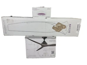 Fanimation Spitfire MA6721BMW + 3 60" Blades B6720WW + LK6721BMW Light Kit READ - Picture 1 of 24