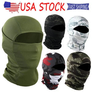 Tactical Balaclava Soft Face Mask UV Protection Ski Sun Hood Cover for Men Women - Picture 1 of 43