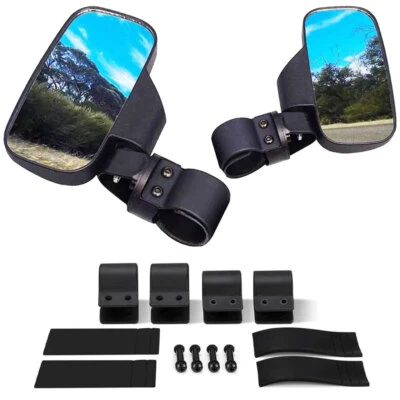 Espejos retrovisores laterales UTV de 1,75"~2" para Kubota RTV 850 900 1100 1140 serie X Foto 1 de 4