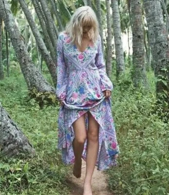 Spell Babushka Mary Kate Maxi Gown Medium - Image 1 of 4