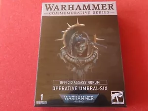 Games Workshop Warhammer 40k Limited Operative Umbral-Six Vindicare Assassin - Picture 1 of 3
