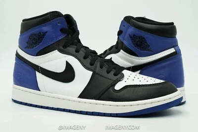 AIR JORDAN 1 RETRO ALTO OG USADO TALLA 11 FRAGMENTO NEGRO AZUL BLANCO 716371 040 Foto 1 de 4