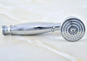  Polished Chrome Brass Bathroom Shower Head Water Saving Hand Held Shower head - Picture 1 of 11