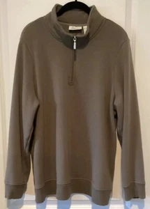 Denim & Co.Active Lush Lined Half-Zip Sweatshirt Top In Size XL - Picture 1 of 3