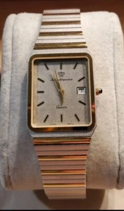 VINTAGE Jules Jurgensen Ref 6379 Men's Dress Watch Date Window, Swiss made.NOS - Picture 1 of 12