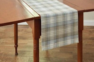 Prairie Wood 13" X 36" Table Runner Brown, Blue, Tan, Cream by Park Design - Picture 1 of 1