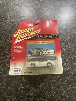 Johnny Lightning 1996 Dodge Viper RT/10 Classic Gold Collection White - Image 1 of 2