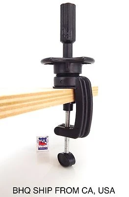 MANIQUÍ DE COSMETOLOGÍA CABEZA PELUCA SOPORTE ESCRITORIO MESA ABRAZADERA Foto 1 de 3