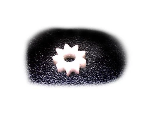 KKPMO Ersatz Zahnrad für Lego Duplo Intelli Lok Modul 0,4 9 Zähne D4,8 L5 B1,95 POM-C