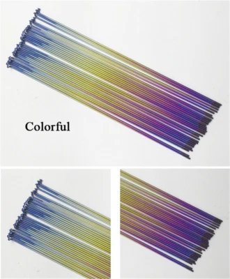 32/36/44/64pcs MTB Road Bike Wheelgroup Titanium Alloy Bicycle Spokes 180-300mm - Image 1 of 4