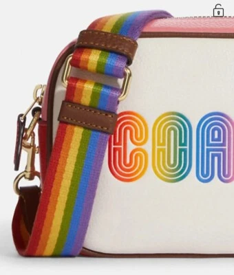  Bolso Bandolera para Cámara COACH Jamie con Rainbow Coach Unisex Foto 1 de 3