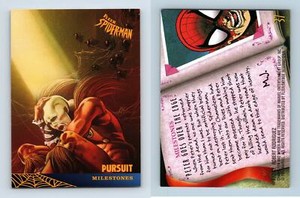 Pursuit #37 Spider-Man International 1997 Fleer Trading Card