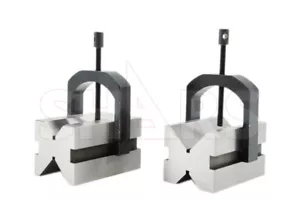 "SHARS L 1-3/4"" x W 2-1/2"" x H 1-3/4"" Bloque en V de precisión NUEVO # - Imagen 1 de 7