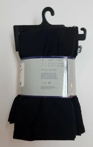 New Anne Klein New York Black Pattern Tights Size M/L  floral lace tights - Picture 1 of 12