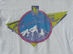1989 Burton Snowboards Long Sleeve t shirt RETRO 80'S - Picture 1 of 13