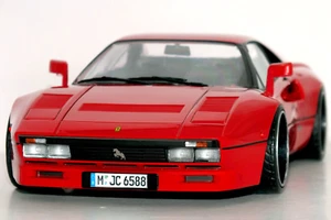 1:18 KK Custom "1984 FERRARI 288 GTO" (Rosso Corsa) MODIFICATA TUNING Codice 3 - Foto 1 di 6