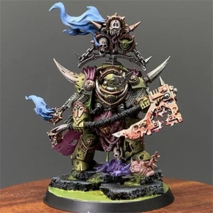 Nagel Captain Boss Plague Lord Warhammer 40K army Pro Painted Games Workshop - Picture 1 of 4