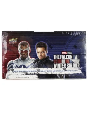 2022 Upper Deck The Falcon And The Winter Soldier Trading Cards Sealed Hobby Box - Image 1 of 3