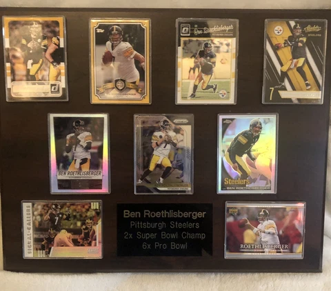 Ben Rothlisberger Super Bowl Champ Wall Plaque Cover