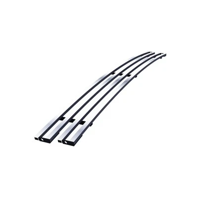 Se adapta a GMC Sierra 1500/2500HD/3500 2003-2006 parachoques de acero inoxidable rejilla billet Foto 1 de 4