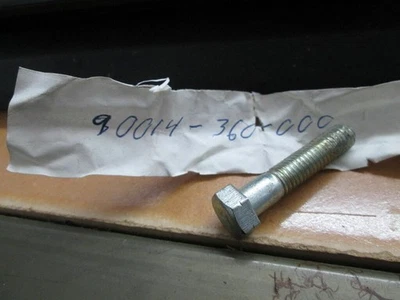 Cubierta de cárter LH Honda OEM 8x37 perno 1974-1975 CR125 CR125M 90014-360-000 NUEVO DE STOCK Foto 1 de 4