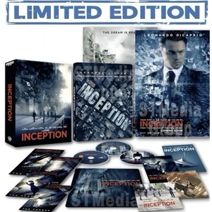 Inception Ultimate Collector's Edition Steelbook 4K Ultra HD + Bluray Sealed UK - Picture 1 of 9