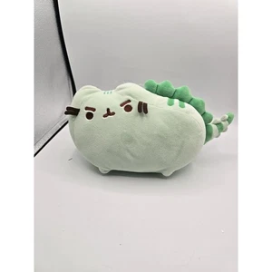 Gund Pusheen Pusheenasaurus Green Dinosaur 8" Inch Tall Stuffed Plush - Picture 1 of 6