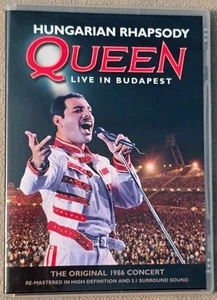 Queen Hungarian Rhapsody Live in Budapest DVD with 22 songs/tracks - Picture 1 of 4